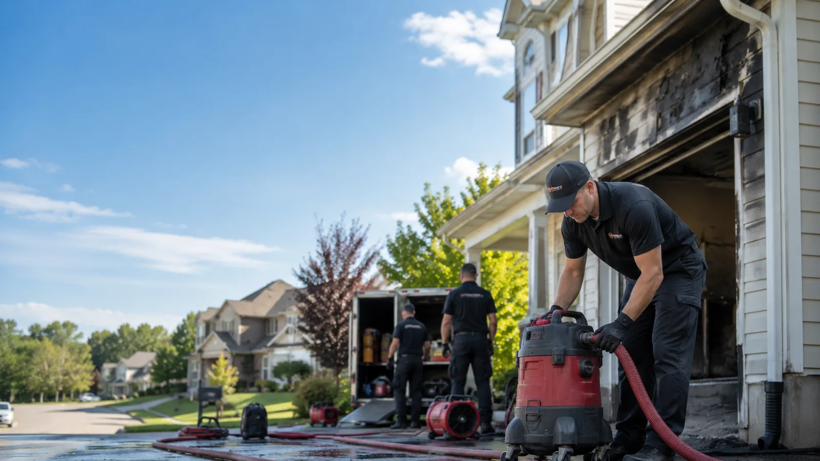 Fire And Smoke Damage Restoration in Pasadena, MD near me